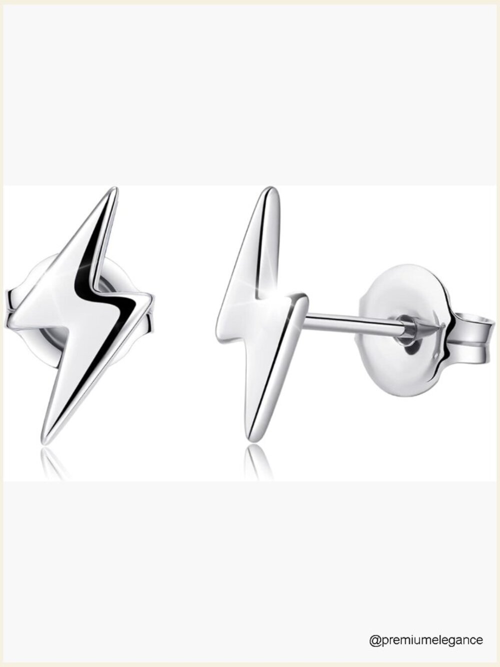 Hypoallergenic Titanium Stud Earrings Set Star Moon Bolt Heart